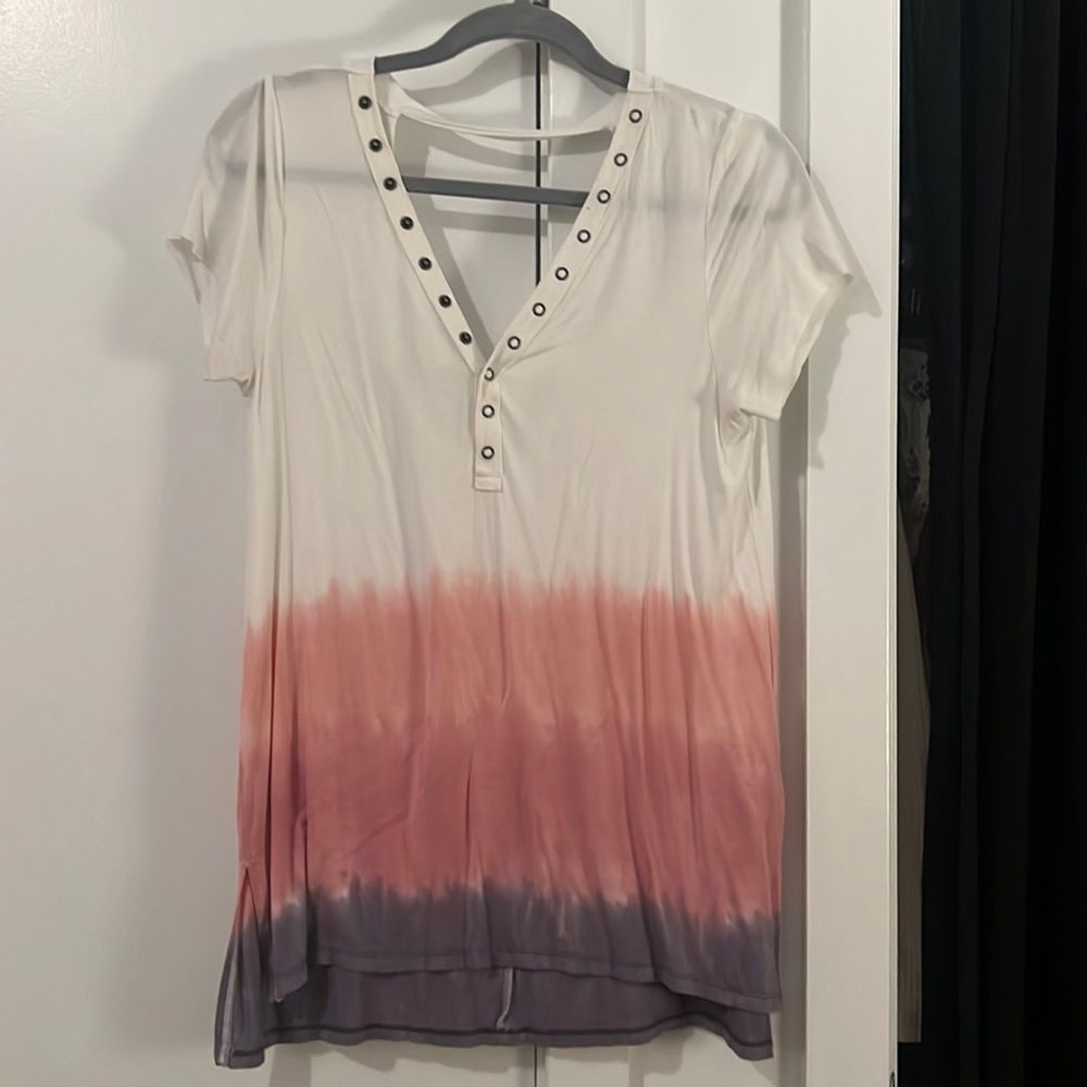 American Eagle Soft & Sexy Ombre Tee — Size: M